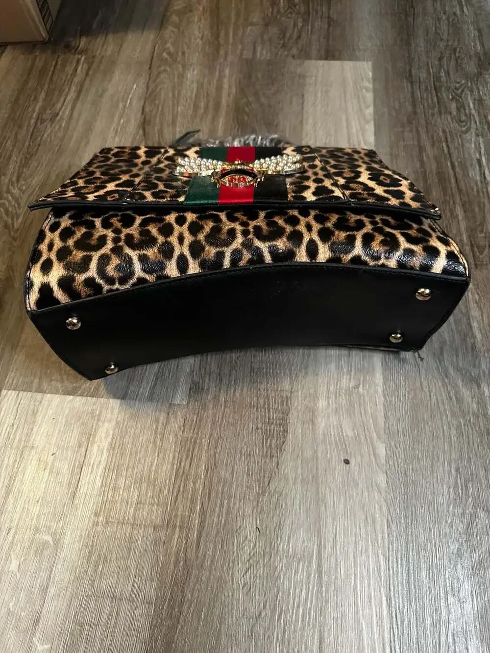 Soulfina satchel leopard